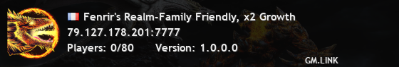 Fenrir's Realm-Family Friendly, x2 Growth