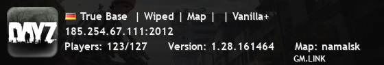 True Base  | Wiped | Map |  | Vanilla+