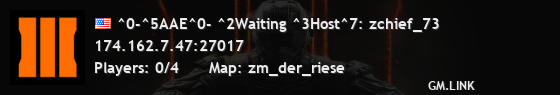 ^0-^5AAE^0- ^2Waiting ^3Host^7: zchief_73