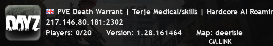 PVE Death Warrant | Terje Medical/skills | Hardcore AI Roaming
