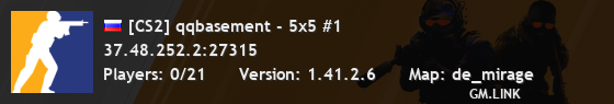 [CS2] qqbasement - 5x5 #1