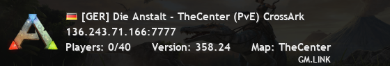 [GER] Die Anstalt - TheCenter (PvE) CrossArk