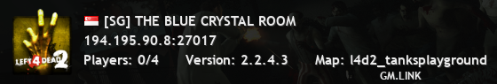 [SG] THE BLUE CRYSTAL ROOM
