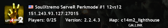 SoulXtremo ServeR Perkmode #1 12vs12