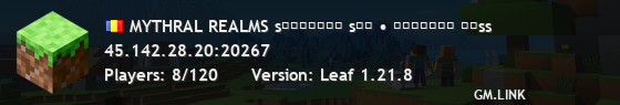 MYTHRAL REALMS sᴜʀᴠɪᴠᴀʟ sᴍᴘ • ᴅᴜɴɢᴇᴏɴ ʙᴏss