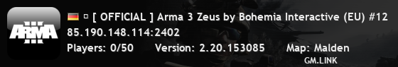 � [ OFFICIAL ] Arma 3 Zeus by Bohemia Interactive (EU) #12