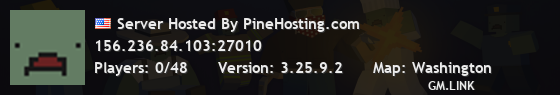Server Hosted By PineHosting.com