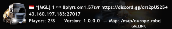 *[MGL] 1 粵語 8plyrs om1.57svr https://discord.gg/drs2pUS254