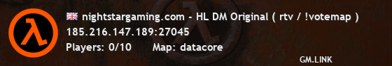 nightstargaming.com - HL DM Original ( rtv / !votemap )