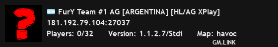 FurY Team #1 AG [ARGENTINA] [HL/AG XPlay]
