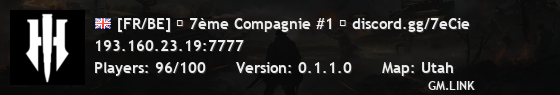 [FR/BE] ★ 7ème Compagnie #1 ★ discord.gg/7eCie