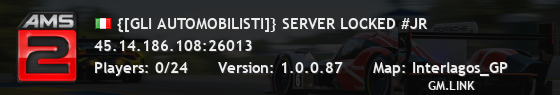 {[GLI AUTOMOBILISTI]} SERVER LOCKED #JR