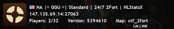 NA |★ GGU ★| Standard | 24/7 2Fort | HLStatsX