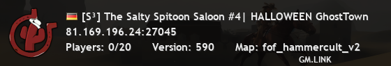 [S³] The Salty Spitoon Saloon #4| HALLOWEEN GhostTown