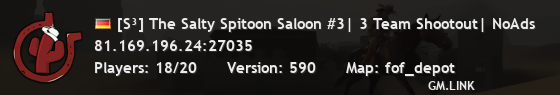 [S³] The Salty Spitoon Saloon #3| 3 Team Shootout| NoAds
