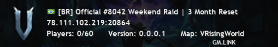 [BR] Official #8042 Weekend Raid | 3 Month Reset