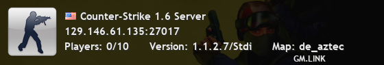 Counter-Strike 1.6 Server