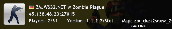 ZM.WS32.NET @ Zombie Plague