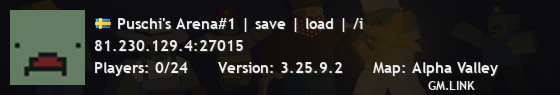 Puschi's Arena#1 | save | load | /i
