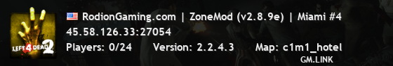 RodionGaming.com | ZoneMod (v2.8.9e) | Miami #4