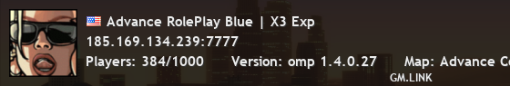 Advance RolePlay Blue | X3 Exp
