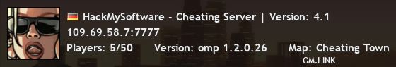 HackMySoftware - Cheating Server | Version: 4.1