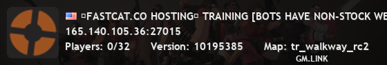 ►FASTCAT.CO HOSTING◄ TRAINING [BOTS HAVE NON-STOCK WEAPONS]