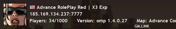 Advance RolePlay Red | X3 Exp