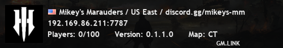 Mikey's Marauders / US East / discord.gg/mikeys-mm