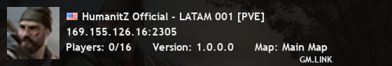 HumanitZ Official - LATAM 001 [PVE]