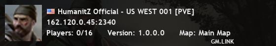 HumanitZ Official - US WEST 001 [PVE]