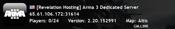 [Revelation Hosting] Arma 3 Dedicated Server