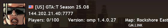 [US] GTA:T Season 25.O8