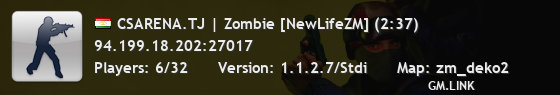 CSARENA.TJ | Zombie [NewLifeZM] (17:05)