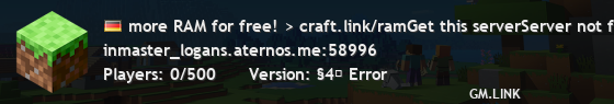 more RAM for free! > craft.link/ramGet this serverServer not found.