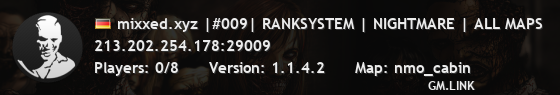 mixxed.xyz |#009| RANKSYSTEM | NIGHTMARE | ALL MAPS