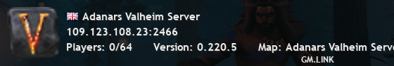 Adanars Valheim Server
