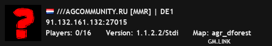 ///AGCOMMUNITY.RU [MMR] | DE1