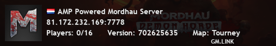 AMP Powered Mordhau Server