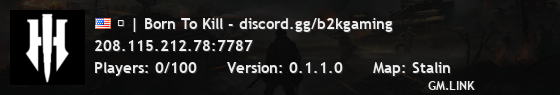 ㋑ | Born To Kill - discord.gg/b2kgaming