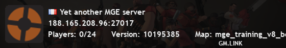 Yet another MGE server