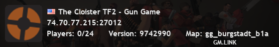 The Cloister TF2 - Gun Game