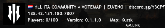 HLL ITA COMMUNITY ★ VOTEMAP | EU/ENG | discord.gg/Y3CFfYn
