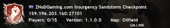 ZNoDGaming.com Insurgency Sandstorm Checkpoint