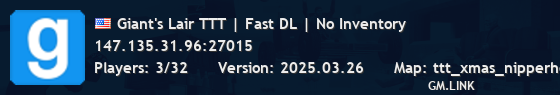 Giant's Lair TTT | Fast DL | No Inventory