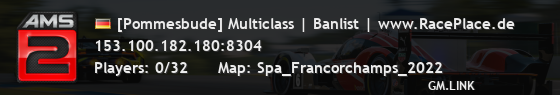 [Pommesbude] Multiclass | Banlist | www.RacePlace.de