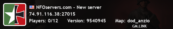 NFOservers.com - New server