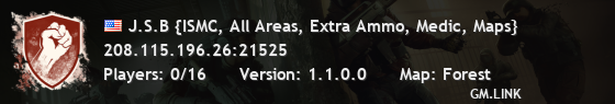 J.S.B {ISMC, All Areas, Extra Ammo, Medic, Maps}