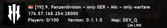 [YII] 9. Panzerdivision » only GER + Mic » only warfare