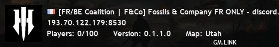[FR/BE Coalition | F&Co] Fossils & Company FR ONLY - discord.gg